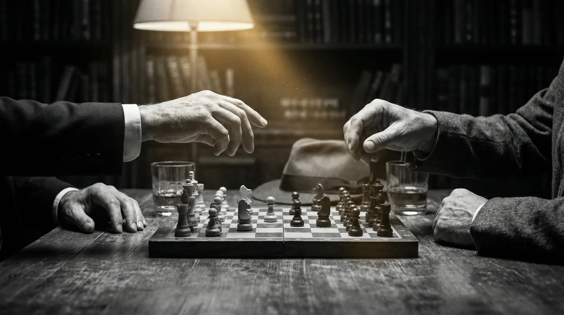 能让你听硬的音频播放 艺术探索系列 - 非线性叙事，棋盘上的对弈象征命运的交错